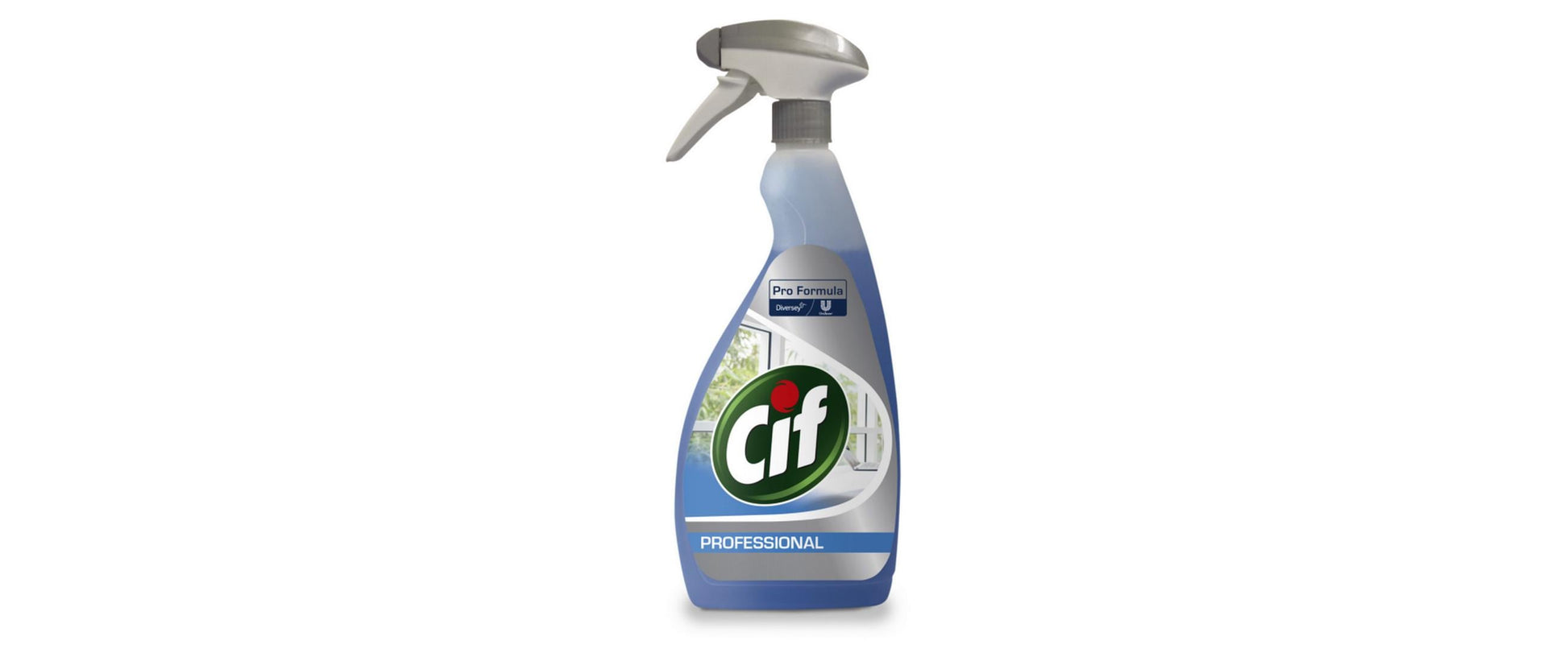 Diversey pro formula Cif Professional Glas-/Oberflächenreiniger für Spiegel – Flüssigkeit – 750 ml