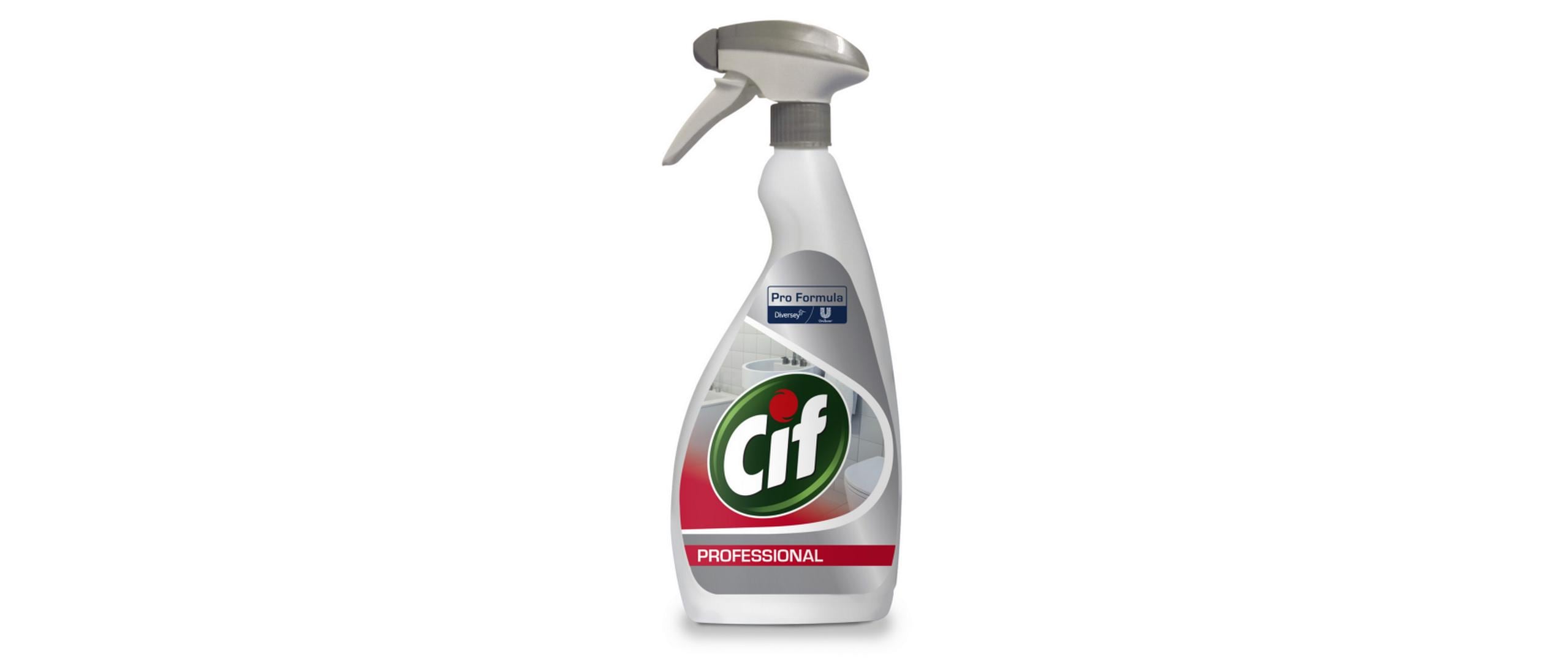 Diversey pro formula Cif Professional Bad-/Kalkreiniger für Edelstahl – Flüssigkeit – 750 ml