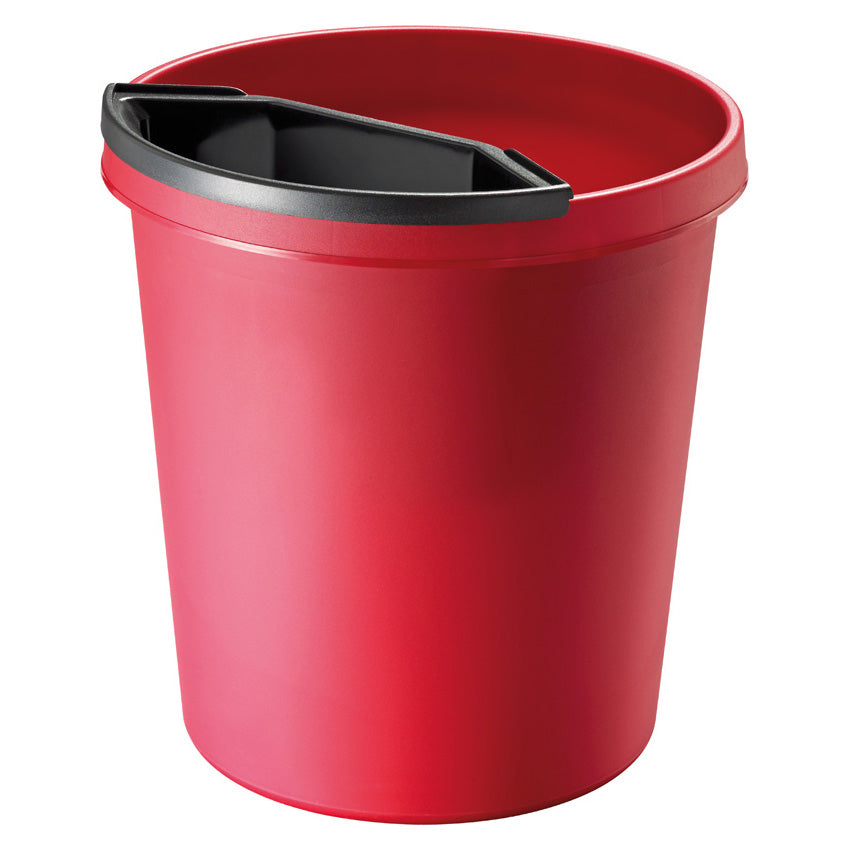Helit Abfalleinsatz – 2 l, Kunststoff, schwarz – B × H × T 272 × 165 × 120 mm – für H61052, H61057 & H61058