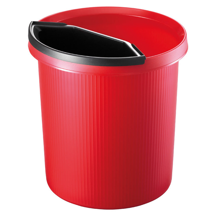 Helit Abfalleinsatz – 2 l, Kunststoff, schwarz – B × H × T 272 × 165 × 120 mm – für H61052, H61057 & H61058