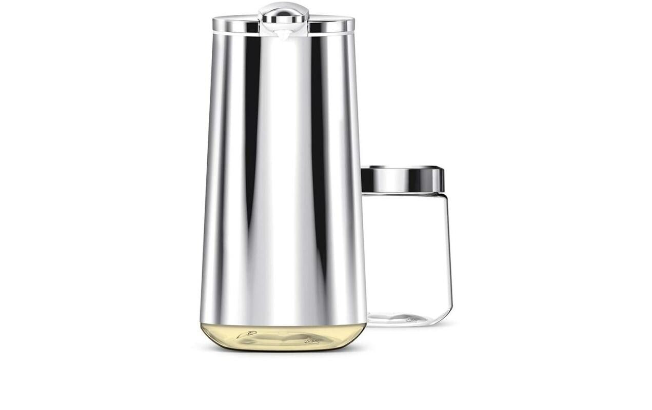 simplehuman ST1063 Automatischer Seifenspender – Tisch – 295 ml, Edelstahl