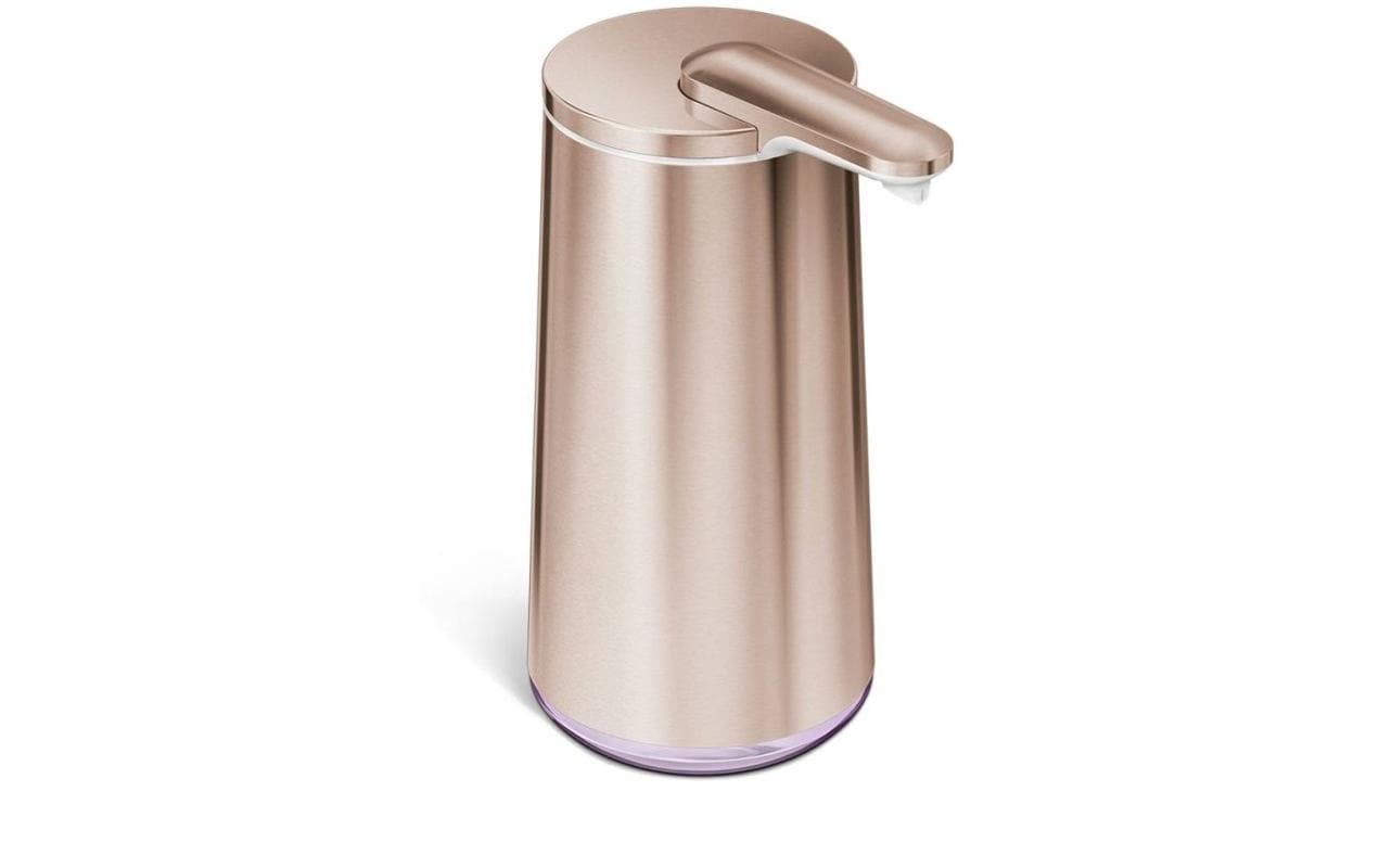 simplehuman ST1064 Seifenspender – Edelstahl, Roségold, 295 ml