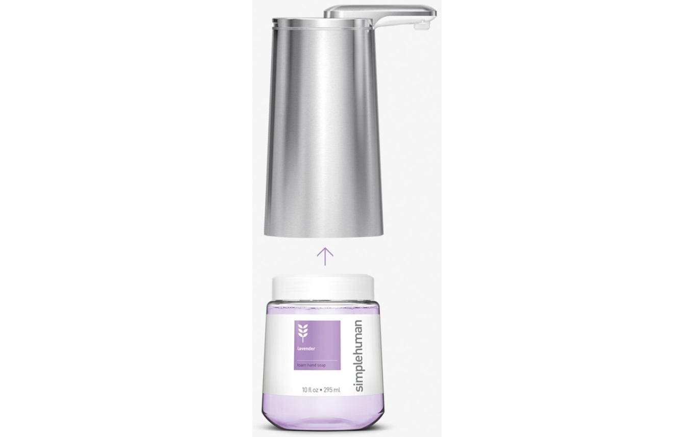 simplehuman ST1064 Seifenspender – Edelstahl, Roségold, 295 ml