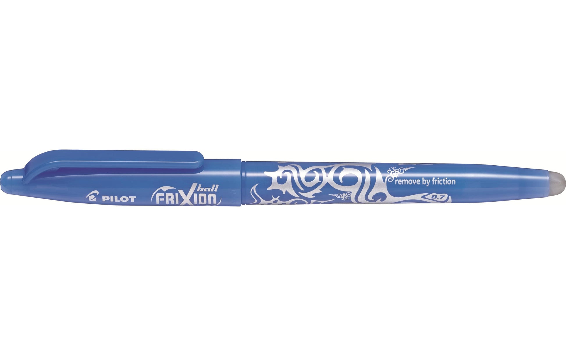 Pilot FriXion Ball Gelschreiber – himmelblau, 0,7 mm, radierbar, Kappe, nachfüllbar
