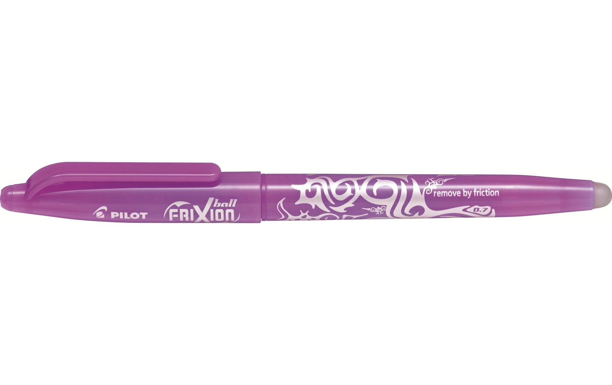Pilot Gelschreiber – lila, 0,7 mm, radierbar, Kappe, nachfüllbar