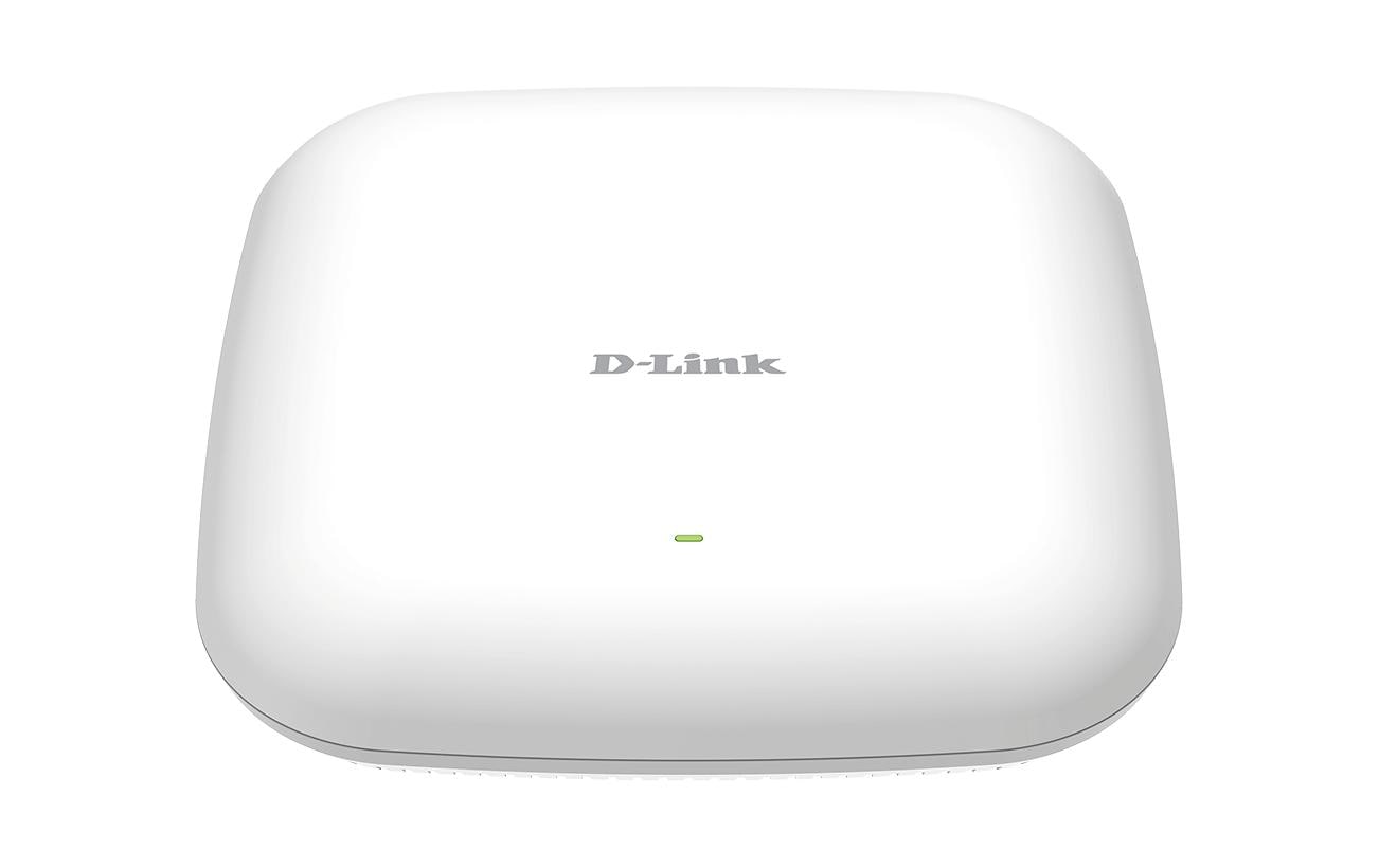 D-Link AX1800 – Access Point – Wi‑Fi 6 (2,4/5 GHz), 1,8 Gbit/s, GbE, PoE+