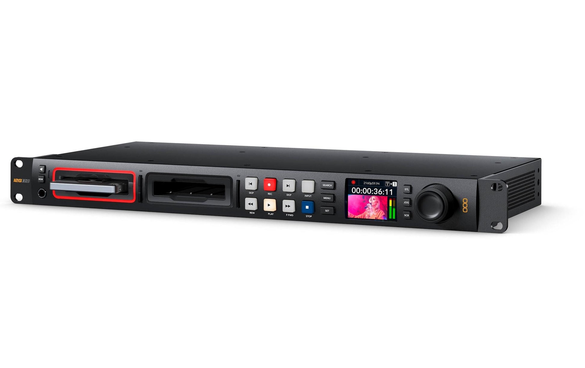 Blackmagic Design HyperDeck Studio 4K Pro – Recorder – 4K UHD, SDI, HDMI, 6,3 mm Klinke, H.264