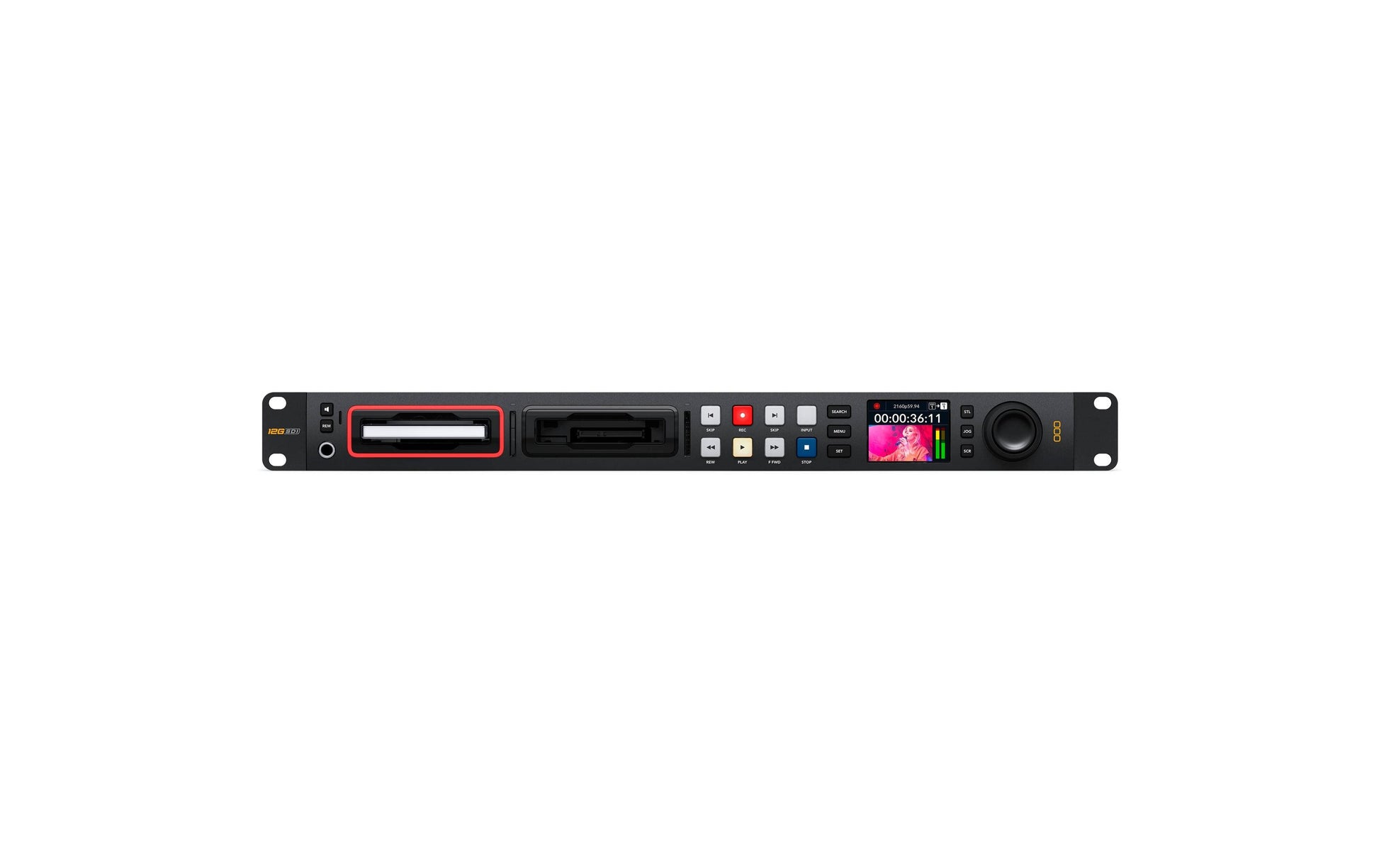 Blackmagic Design HyperDeck Studio 4K Pro – Recorder – 4K UHD, SDI, HDMI, 6,3 mm Klinke, H.264