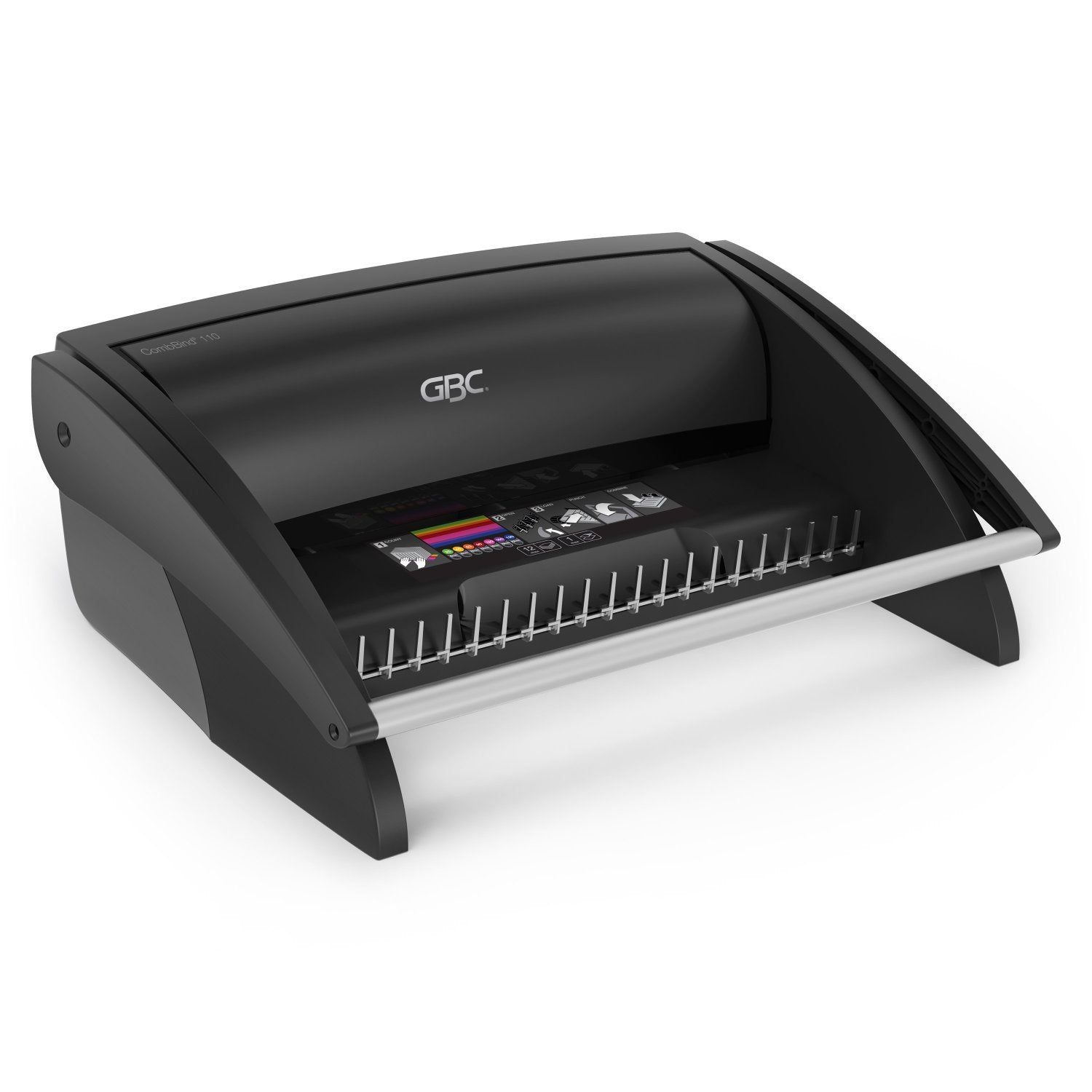 GBC CombBind C110 Stanz- und Bindemaschine – Plastikbindung, für 21-Loch, A3, bis 12 Blatt