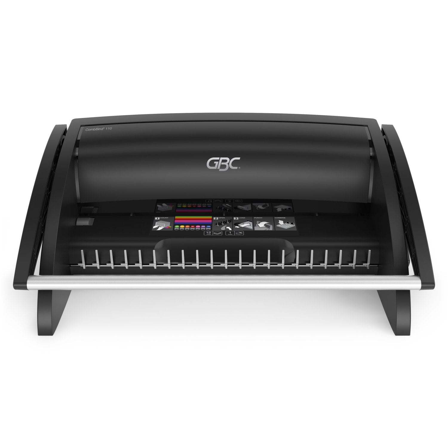 GBC CombBind C110 Stanz- und Bindemaschine – Plastikbindung, für 21-Loch, A3, bis 12 Blatt