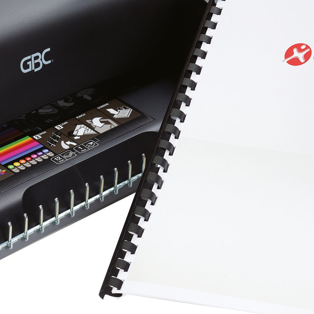 GBC CombBind C110 Stanz- und Bindemaschine – Plastikbindung, für 21-Loch, A3, bis 12 Blatt