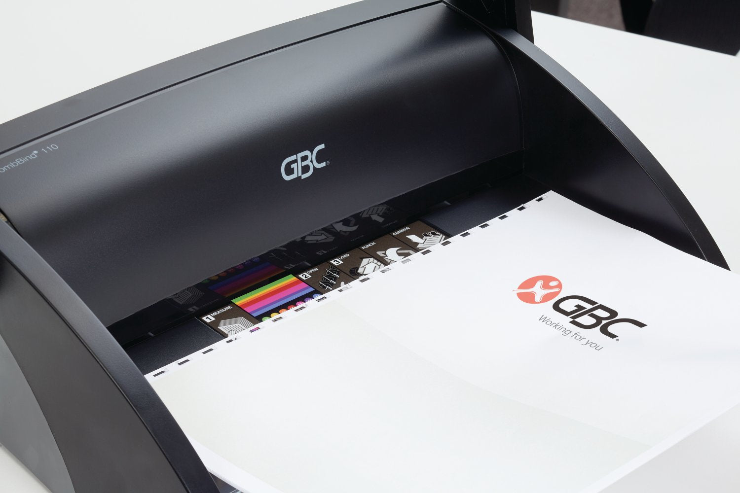 GBC CombBind C110 Stanz- und Bindemaschine – Plastikbindung, für 21-Loch, A3, bis 12 Blatt