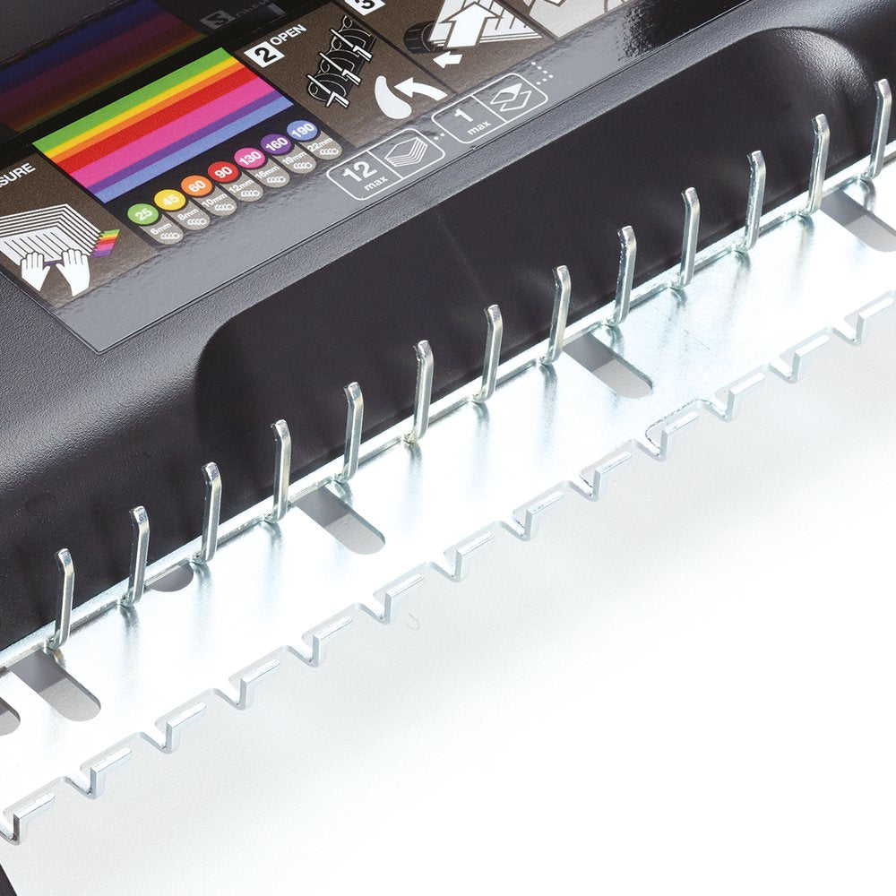 GBC CombBind C110 Stanz- und Bindemaschine – Plastikbindung, für 21-Loch, A3, bis 12 Blatt