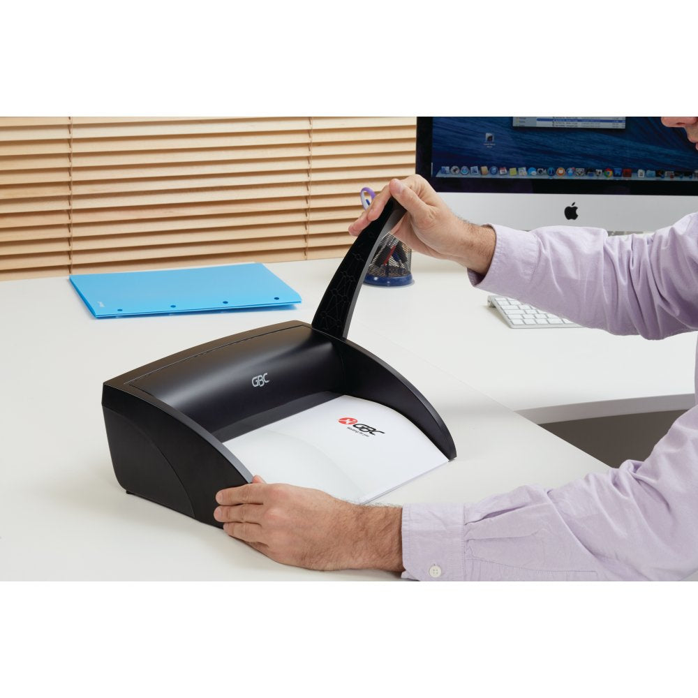 GBC CombBind C100 Bindegerät – Plastikbindung, für 21-Loch, A3, bis 9 Blatt
