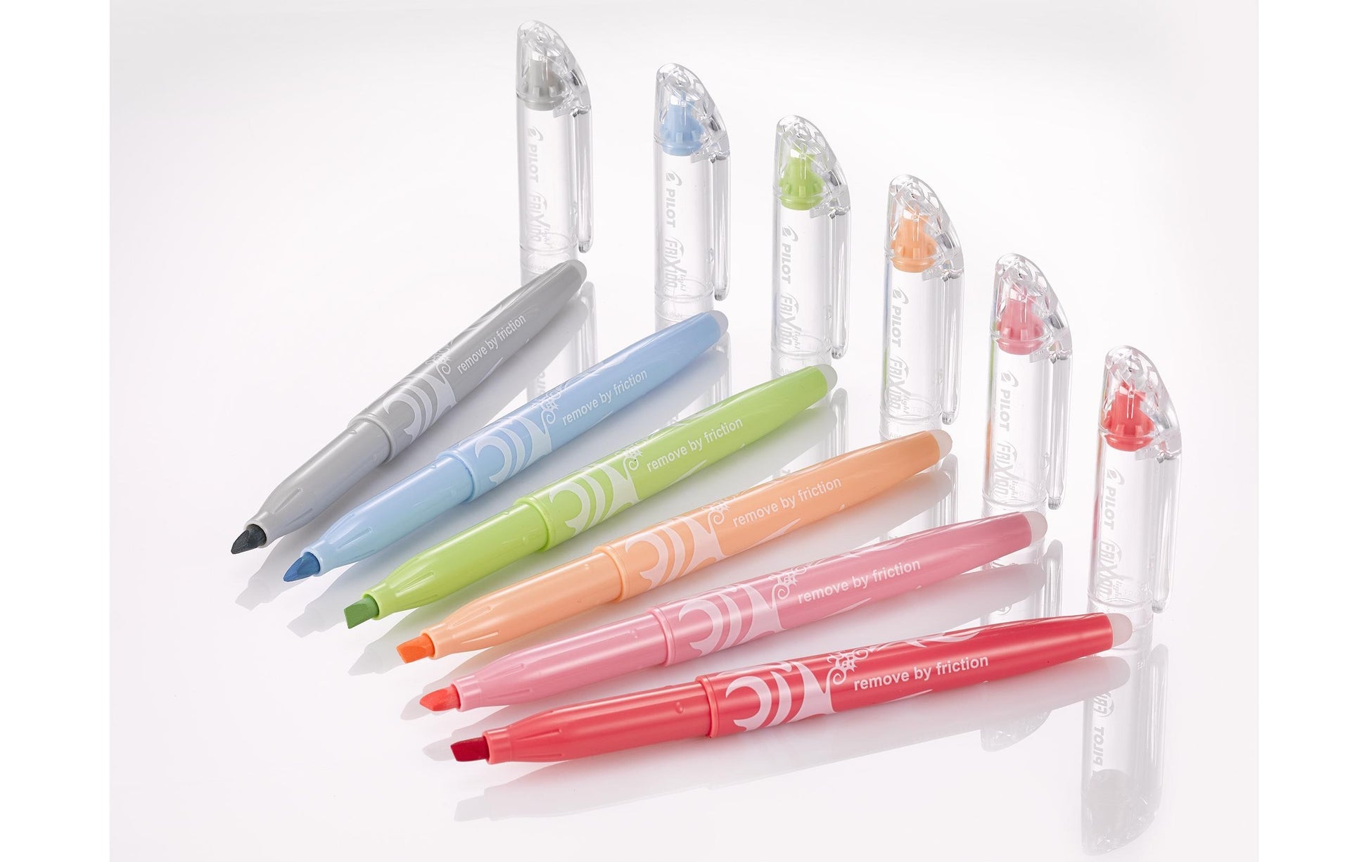 Pilot FriXion Light Textmarker Hellblau – Keilspitze, 3,3 mm, radierbar