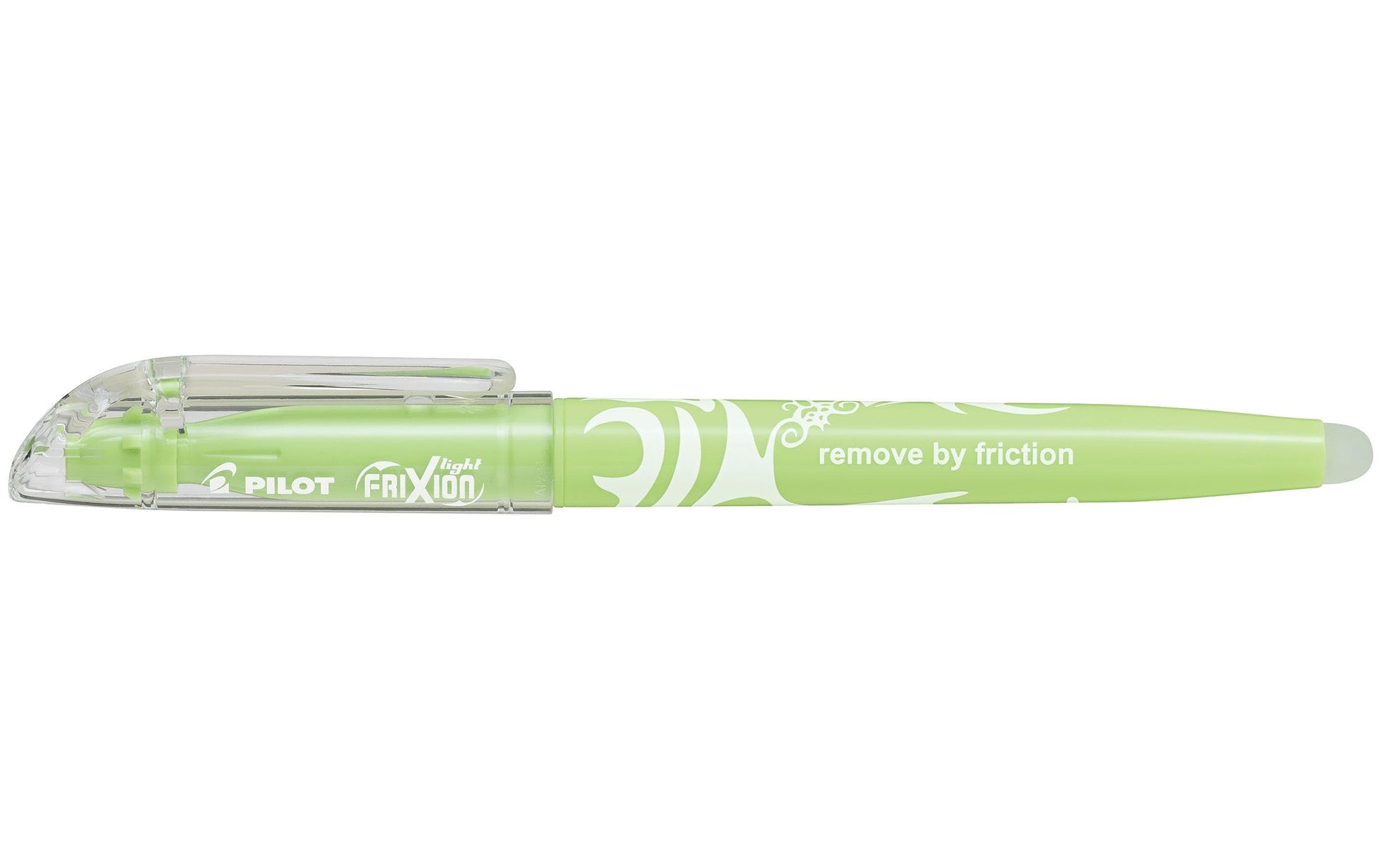 Pilot FriXion Light Textmarker Hellgrün – Keilspitze, 3,3 mm, radierbar