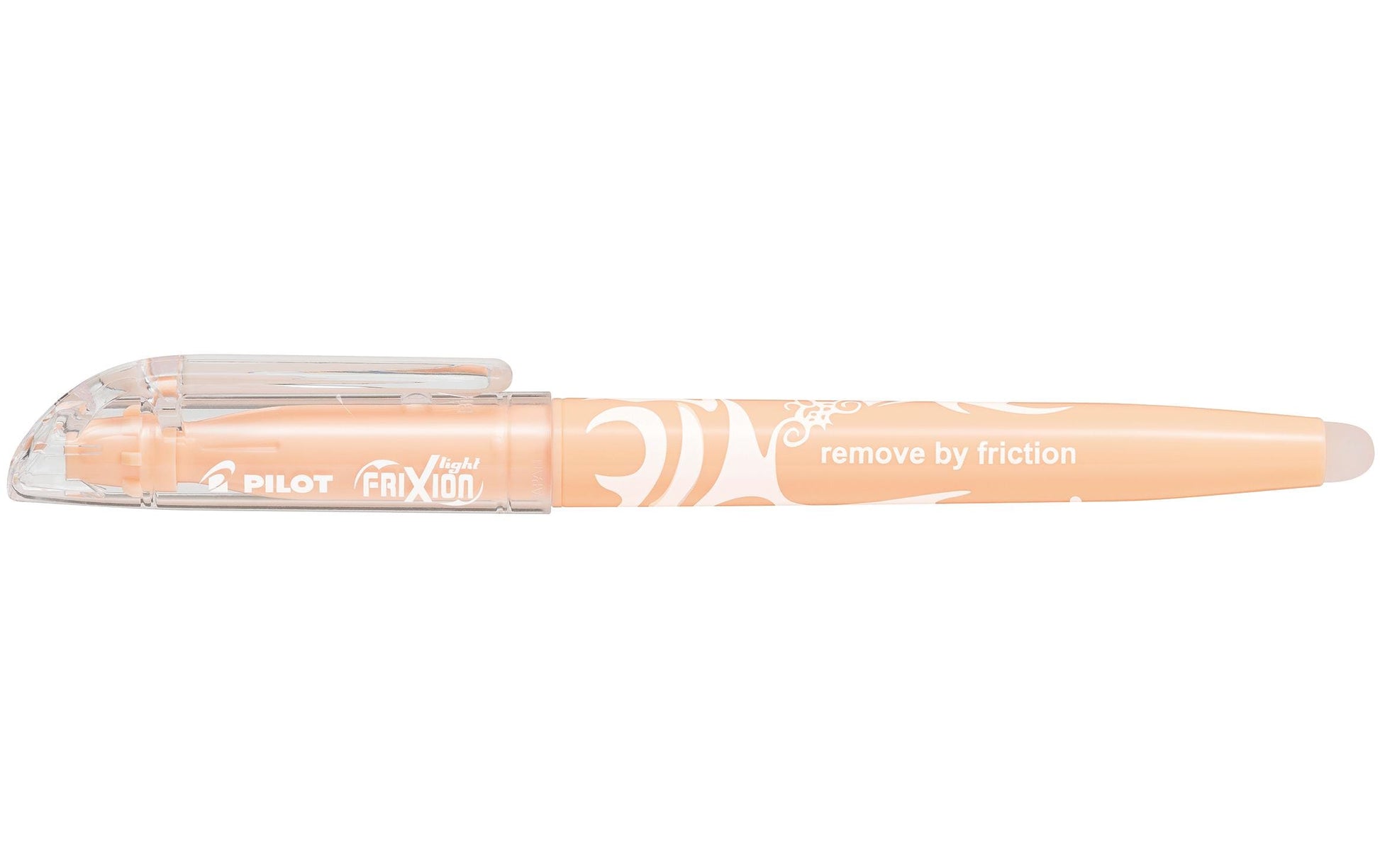 Pilot FriXion Light Textmarker Aprikose – Keilspitze, 3,3 mm, radierbar