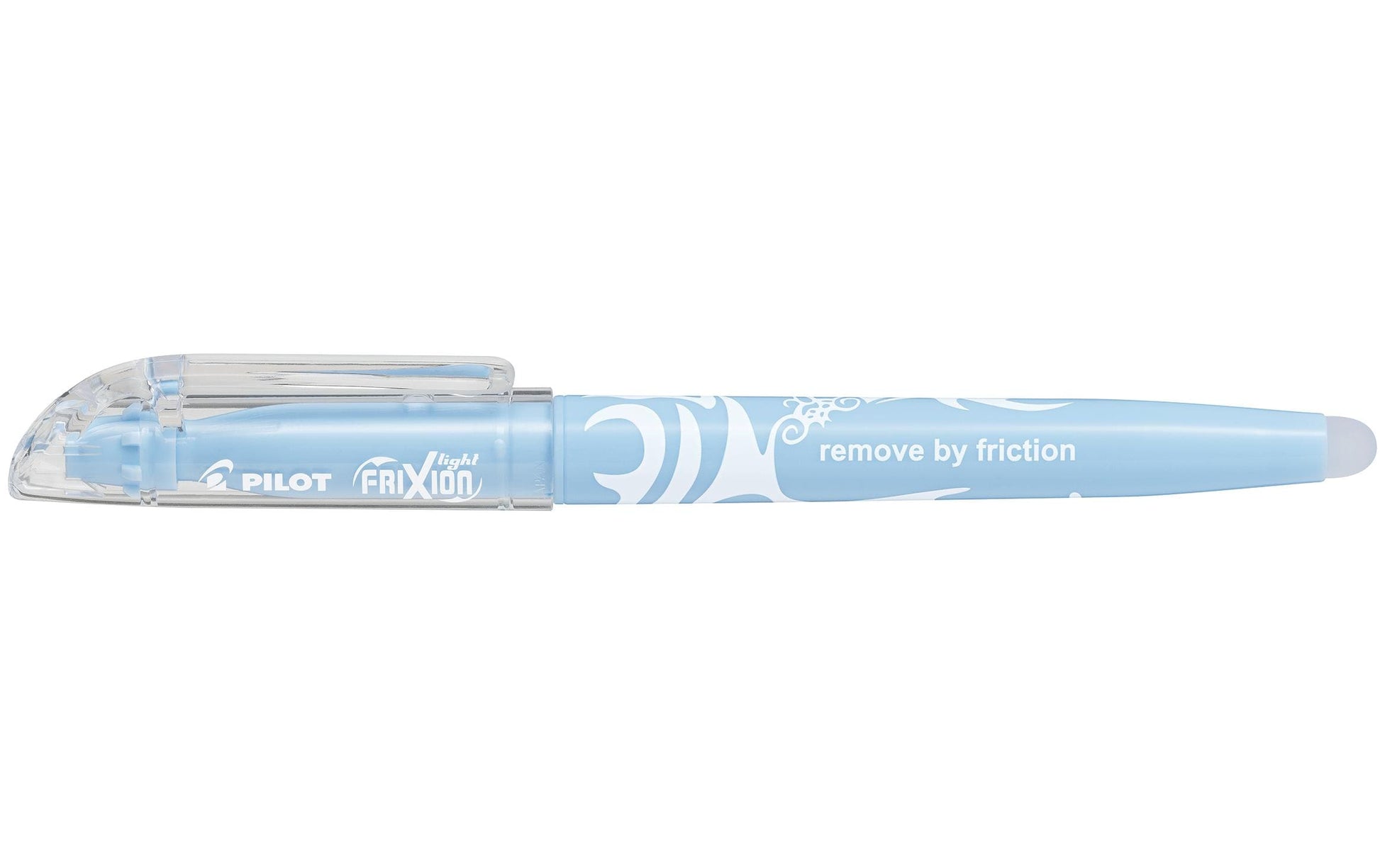 Pilot FriXion Light Textmarker Hellblau – Keilspitze, 3,3 mm, radierbar