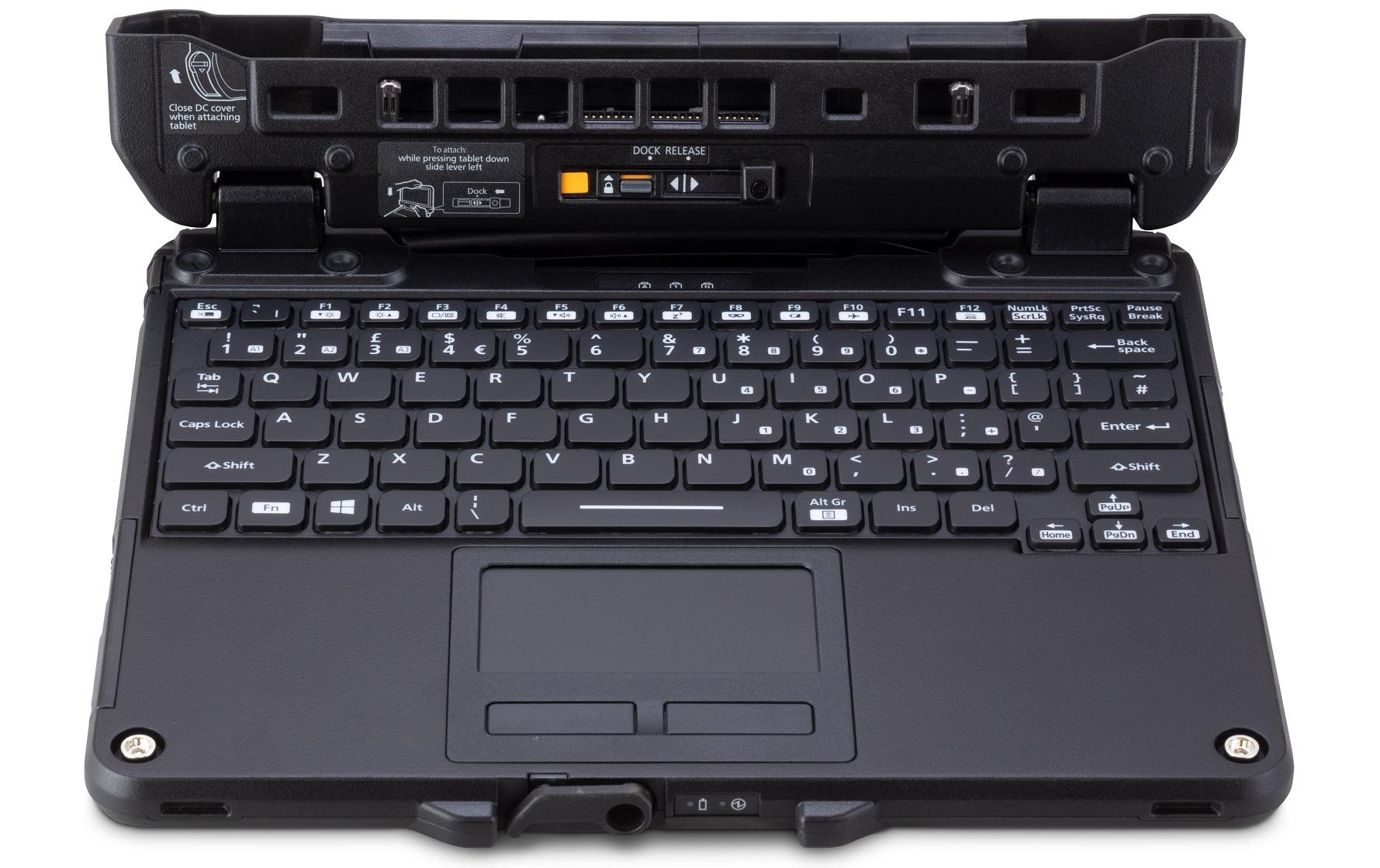 Panasonic Toughbook FZ-G2 – Tastatur – QWERTZ (CH) – Dockinganschluss – beleuchtet – für Toughbook G2