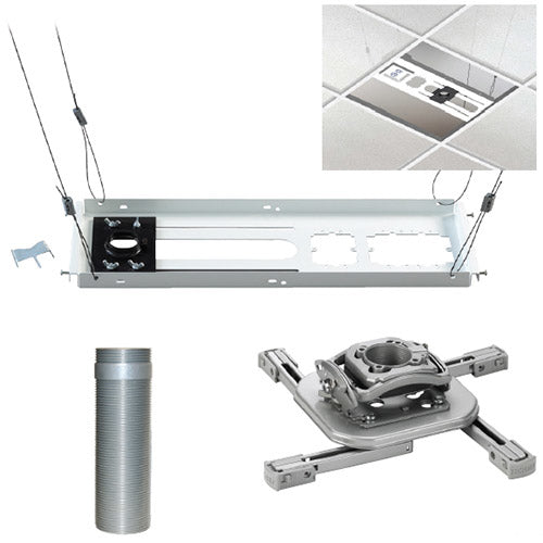 Chief KITMZ006S – Beamer Deckenhalterung, 11,3 kg, silber, für CMS440