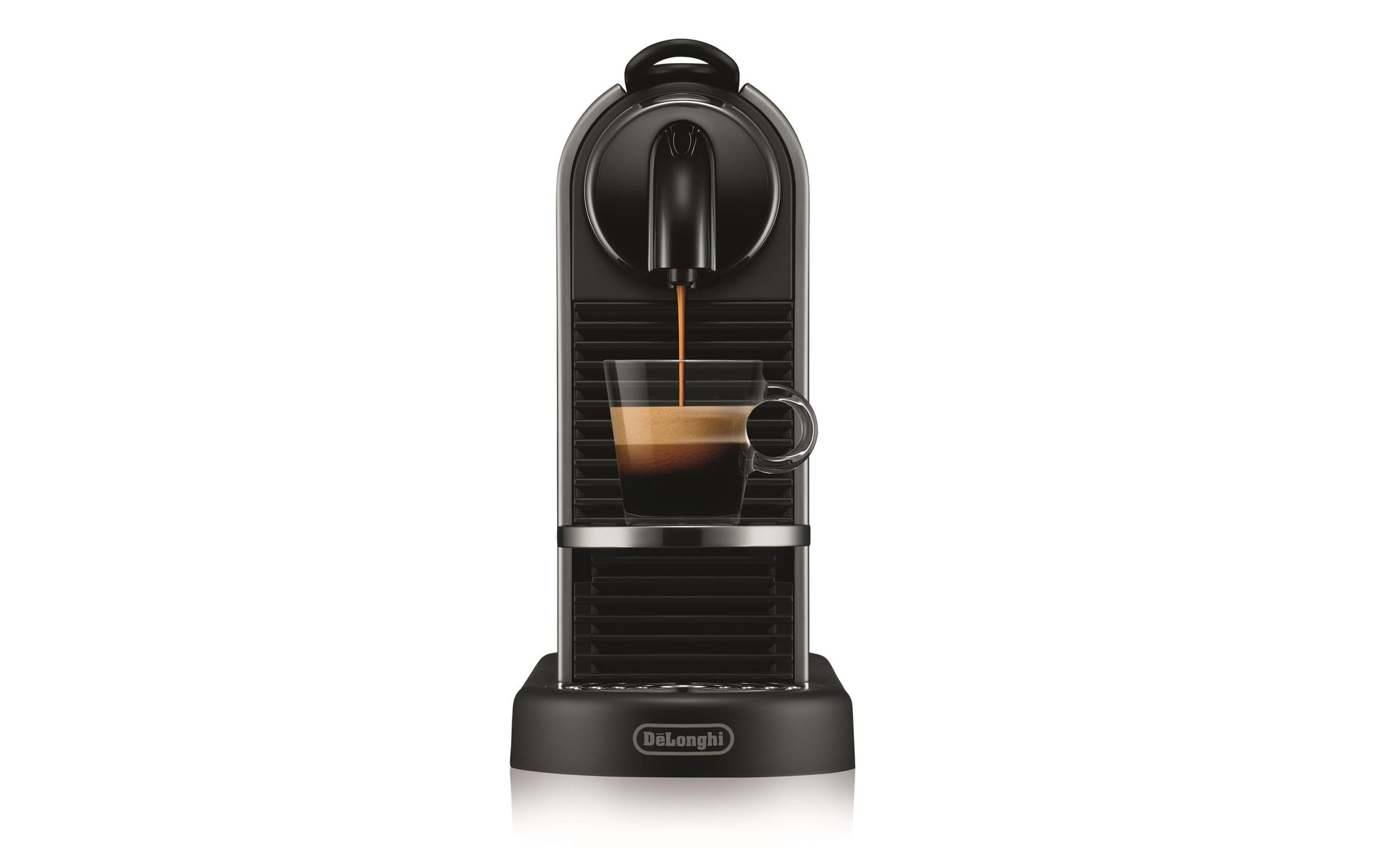 De’Longhi Citiz EN220.T Kapselmaschine – für Nespresso-Kapseln, 19 bar, 1 l, Grau