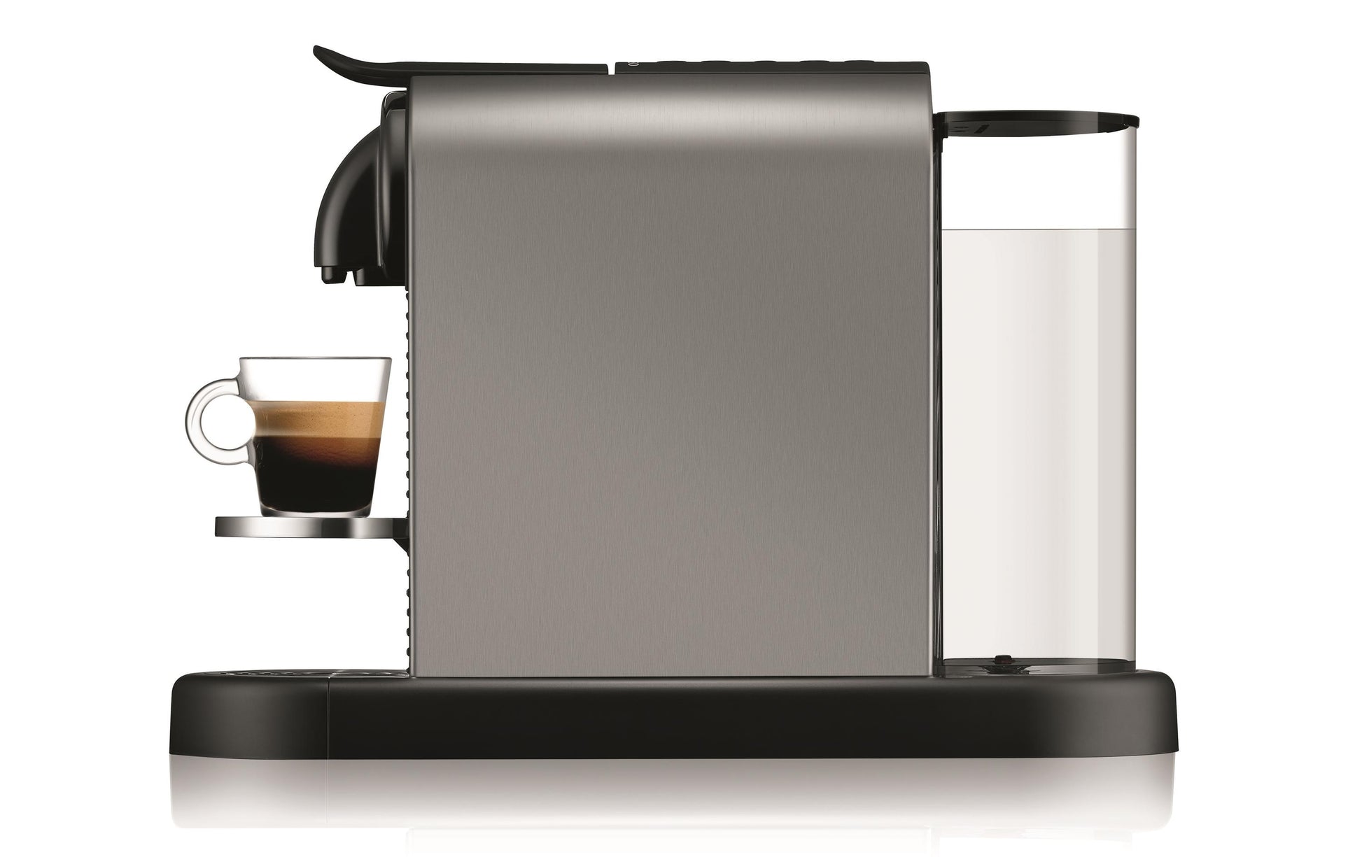 De’Longhi Citiz EN220.T Kapselmaschine – für Nespresso-Kapseln, 19 bar, 1 l, Grau