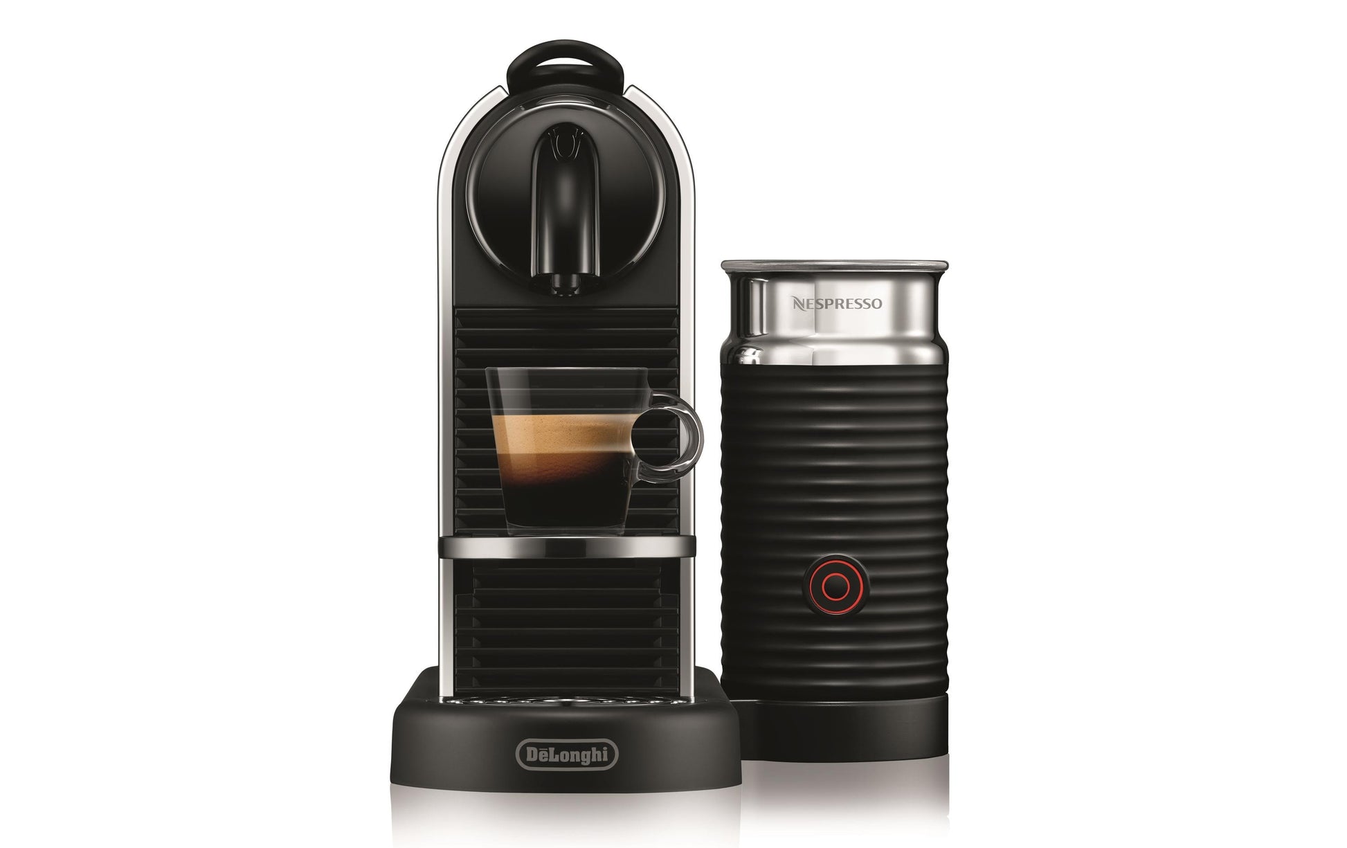 De’Longhi Citiz EN330.M Kapselmaschine – für Nespresso-Kapseln, 19 bar, 1 l, Silber