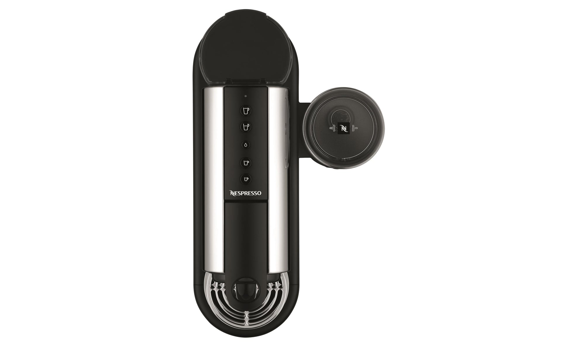 De’Longhi Citiz EN330.M Kapselmaschine – für Nespresso-Kapseln, 19 bar, 1 l, Silber