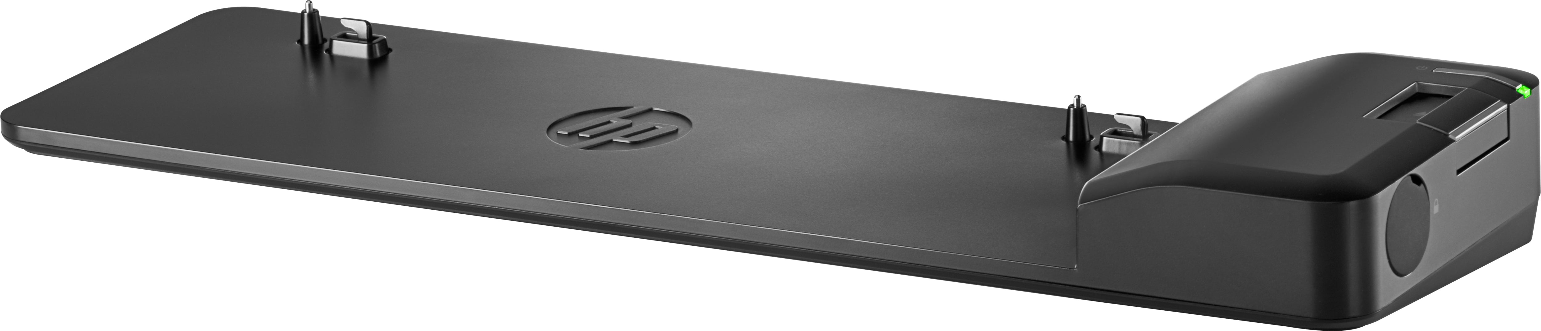 HP UltraSlim 2013 Dockingstation – 2× DP, 1× VGA, 4× USB-A, GbE, 3,5 mm Audio