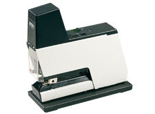 Rapid Classic 105E – Elektrischer Hefter, Einlegetiefe 102 mm, Schwarz/Weiss
