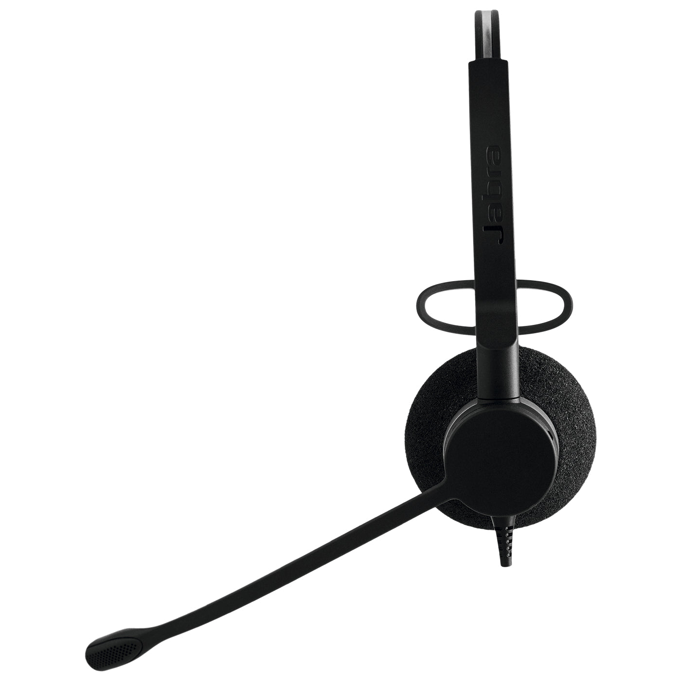 Jabra Biz 2300 – Mono Headset – On-Ear – Kabelgebunden, Klappbares Boom-Mikrofon – Schwarz