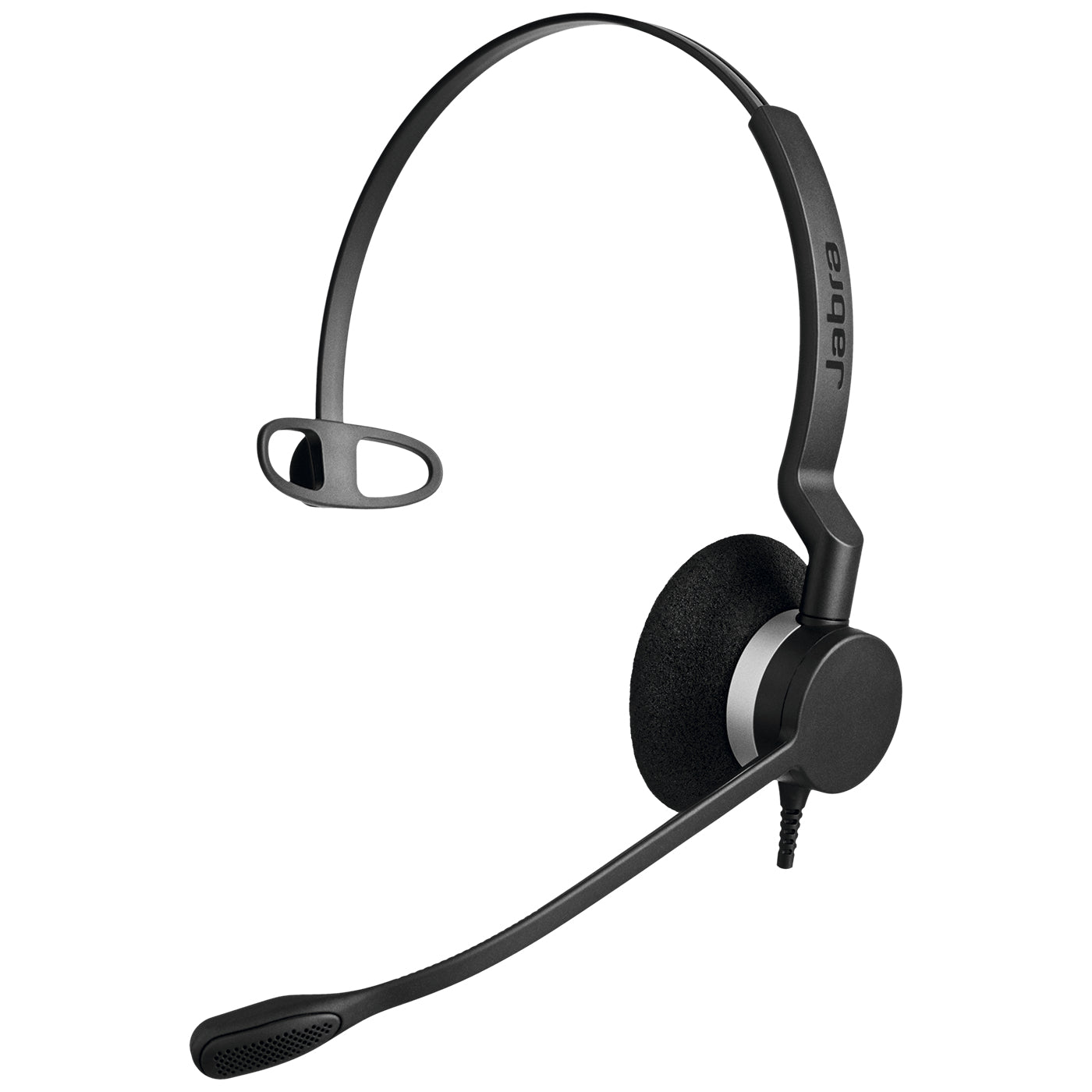 Jabra Biz 2300 – Mono Headset – On-Ear – Kabelgebunden, Klappbares Boom-Mikrofon – Schwarz