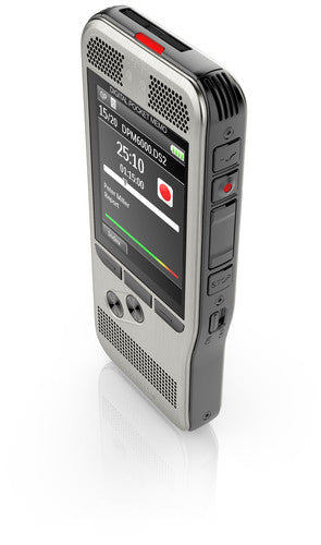Philips Digital Pocket Memo 6000 – Digitales Diktiergerät – USB, 30 h – Silber