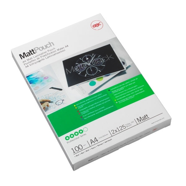 GBC Laminierfolien A3, matt – 125 µm, 50 Stk.