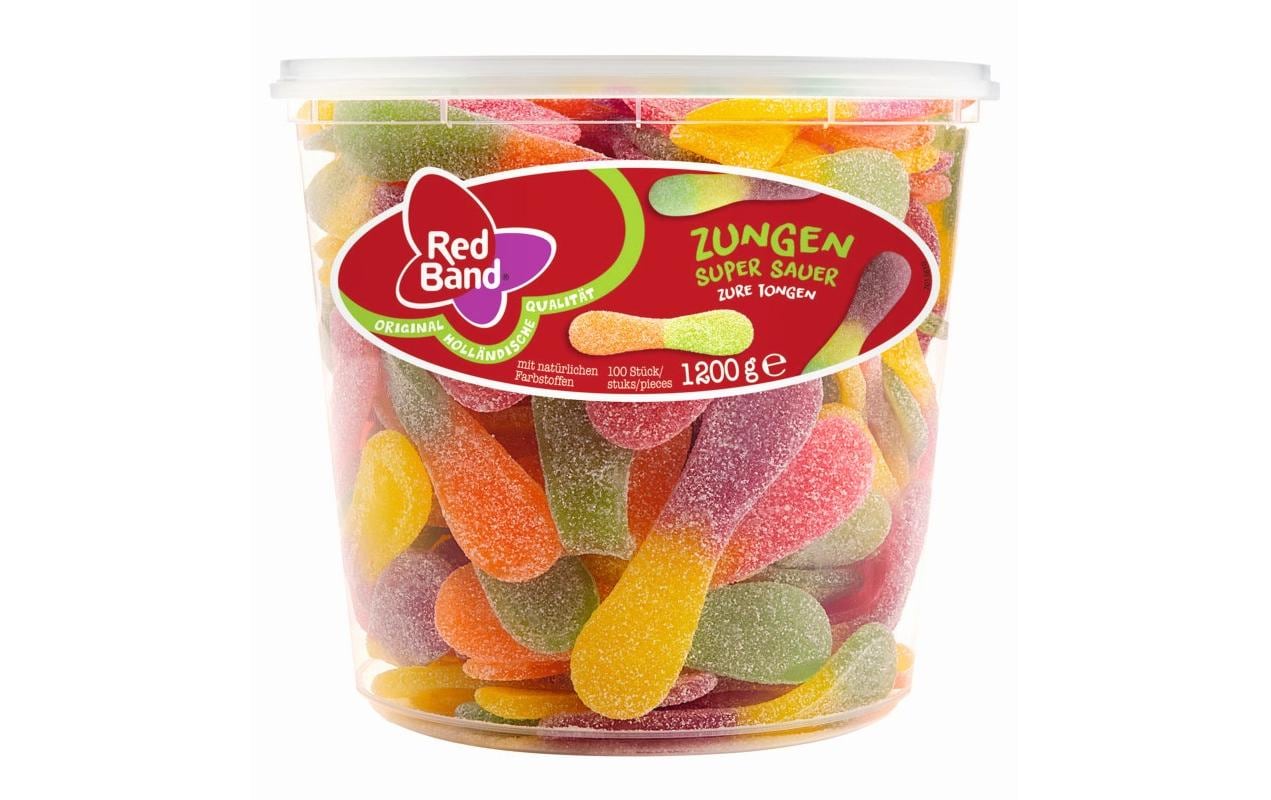 Red Band Saure Zungen Gummibonbons – 1,2 kg
