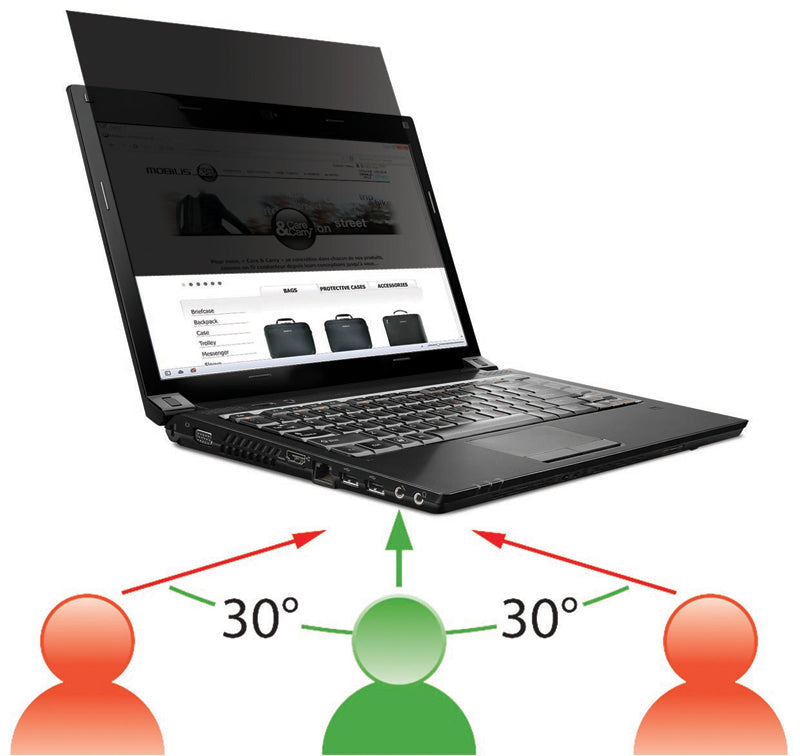 Mobilis Displayschutz für 13,3" 16:9 (294×165 mm)