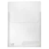 Leitz CombiFile Maxi Sichtmappe A4 – transparent, Kunststoff, matt, 180 µm, 3er-Pack