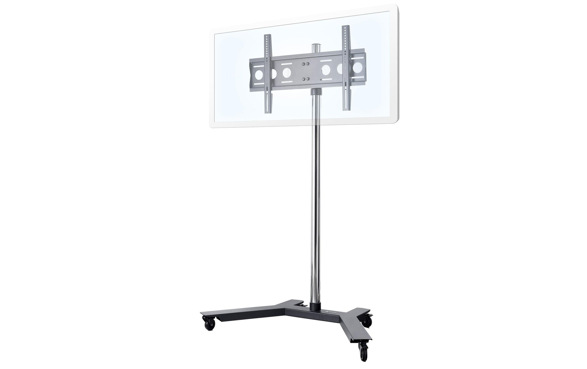Edbak TR5 – Trolley, höhenverstellbar, für 47", VESA 600×400, bis 80 kg, schwarz