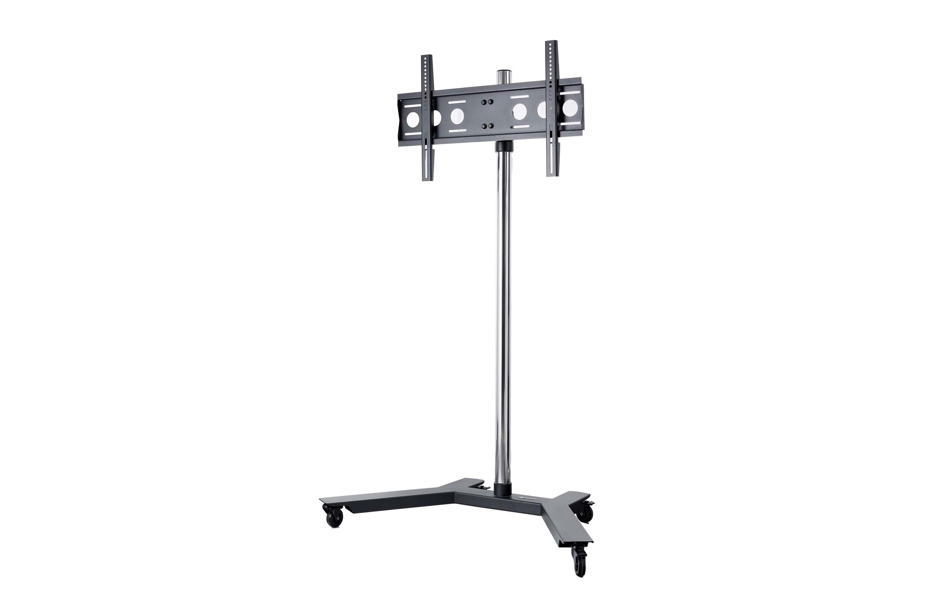 Edbak TR5 – Trolley, höhenverstellbar, für 47", VESA 600×400, bis 80 kg, schwarz
