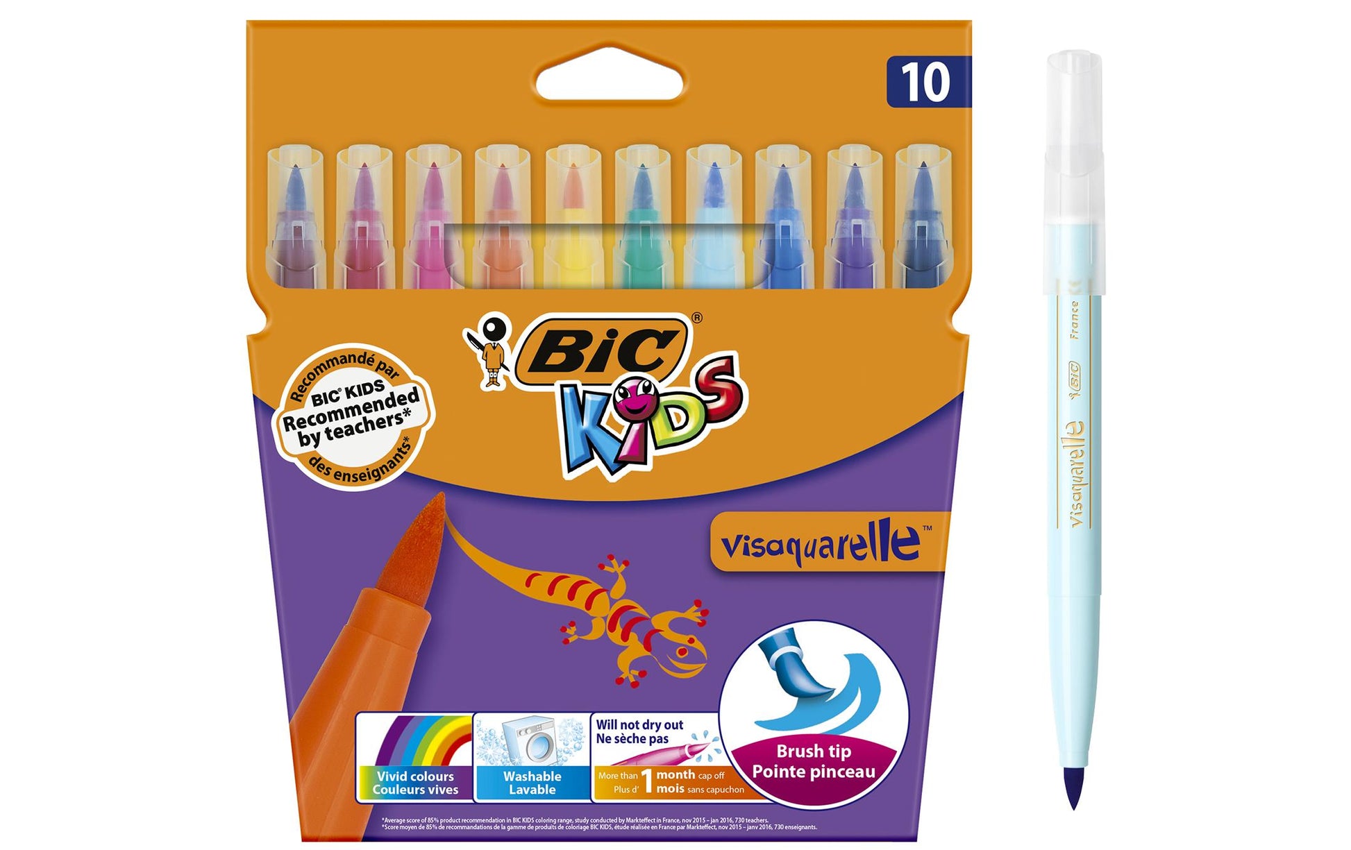 BIC Filzstifte, Strichbreite 1,3 mm, 10 Farben