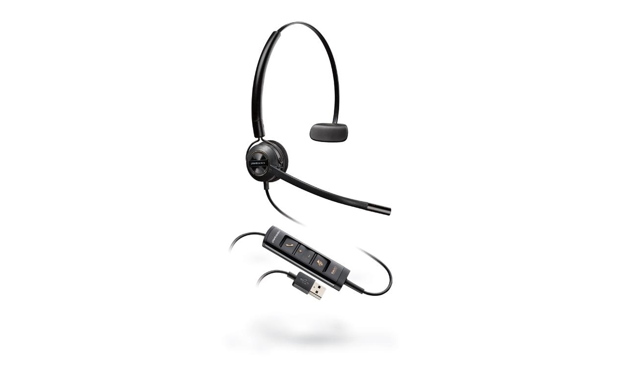 Poly EncorePro 545 – Headset – USB‑A, Konvertierbar