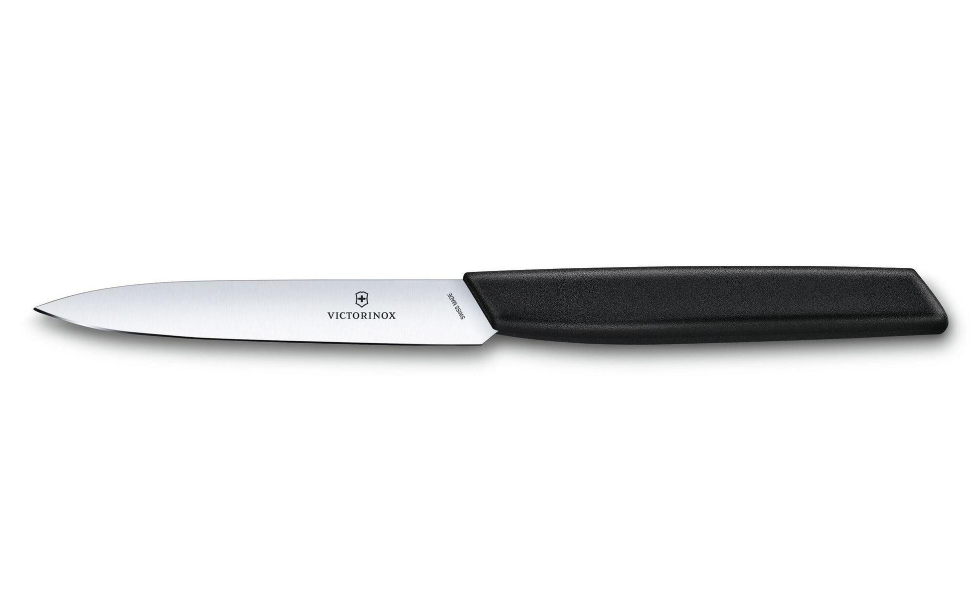 Victorinox Gemüsemesser 10 cm, Edelstahl, Kunststoff, schwarz