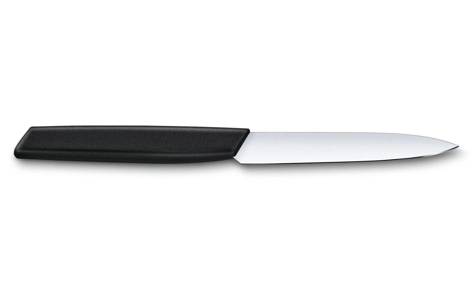 Victorinox Gemüsemesser 10 cm, Edelstahl, Kunststoff, schwarz