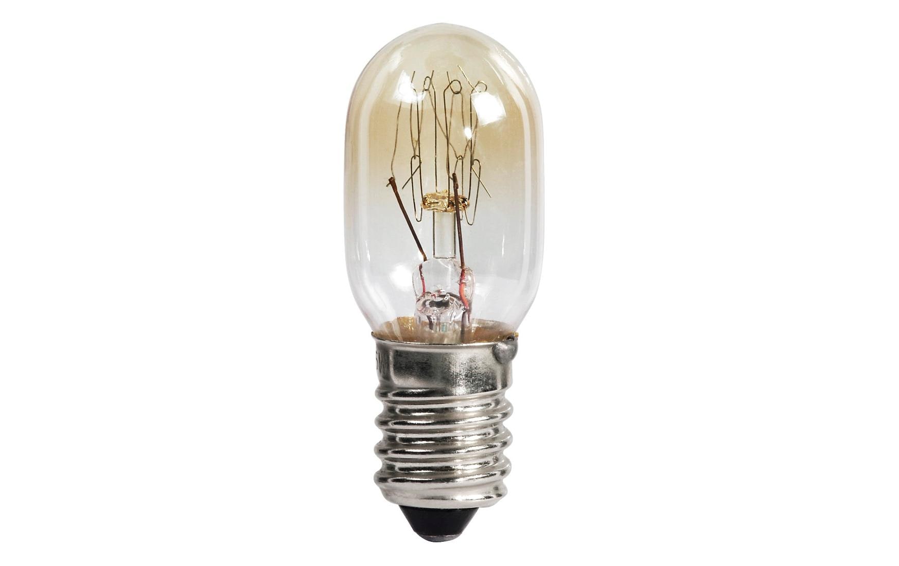 Xavax Backofenlampe E14 T25 – Warmweiss 2200 K, 80 lm, 25 W – dimmbar, IP20 – 1 Stk., Klar