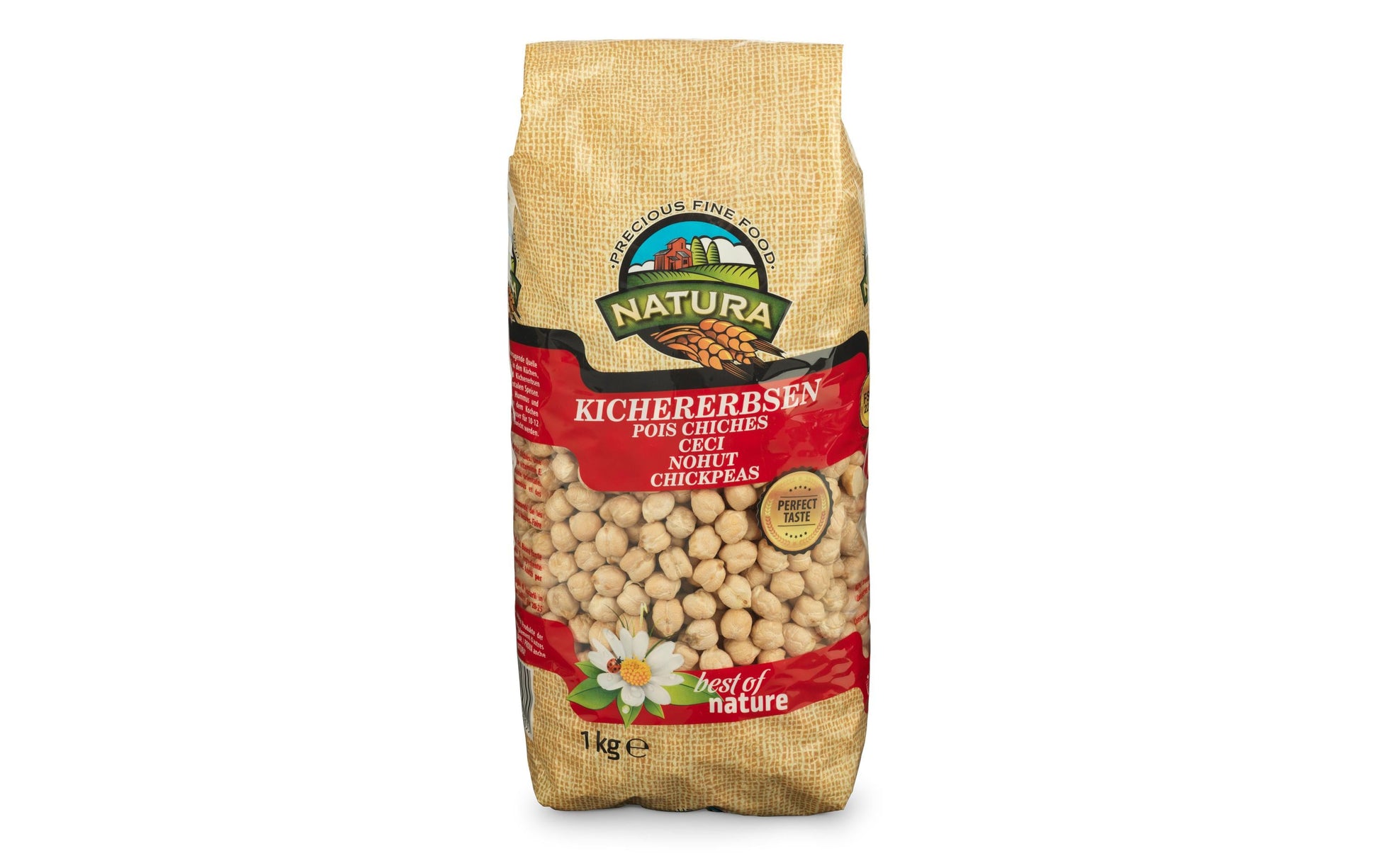 Natura Kichererbsen – vegan – 1 kg