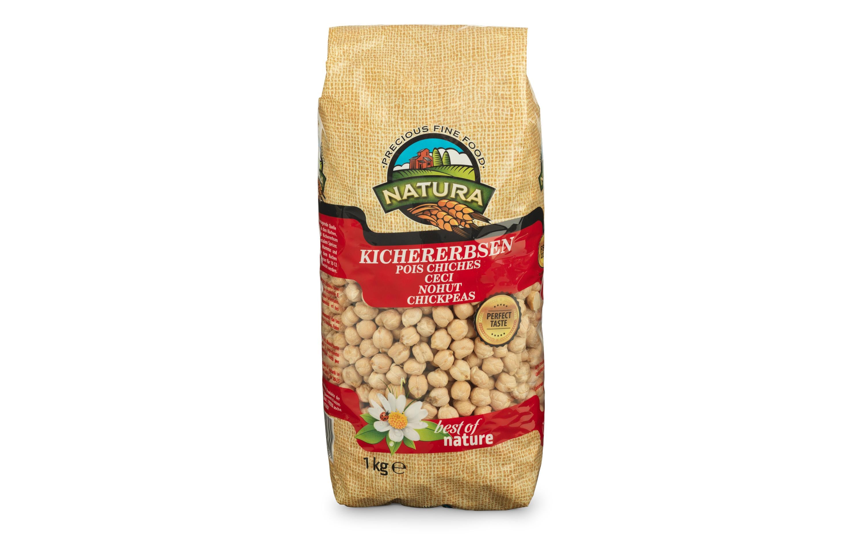 Natura Kichererbsen – vegan – 1 kg