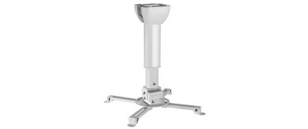 Celexon Projektor-Deckenhalterung – 40,0–60,0 cm, 15 kg, neigbar, weiss