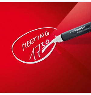 Sigel Whiteboard – 100 × 100 cm, Glas, magnetisch, Wandmontage, inkl. Magnete, Montagesatz