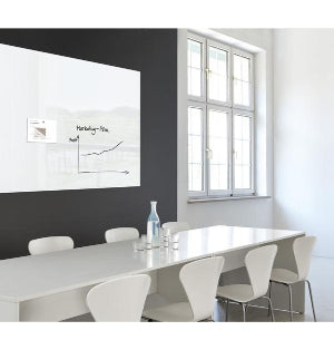 Sigel Whiteboard – 180 × 120 cm, Glas, magnetisch, Wandmontage
