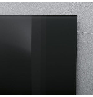 Sigel Whiteboard – 100 × 100 cm, Glas, magnetisch, Wandmontage, inkl. SuperDym-Magnetwürfel, Montagesatz
